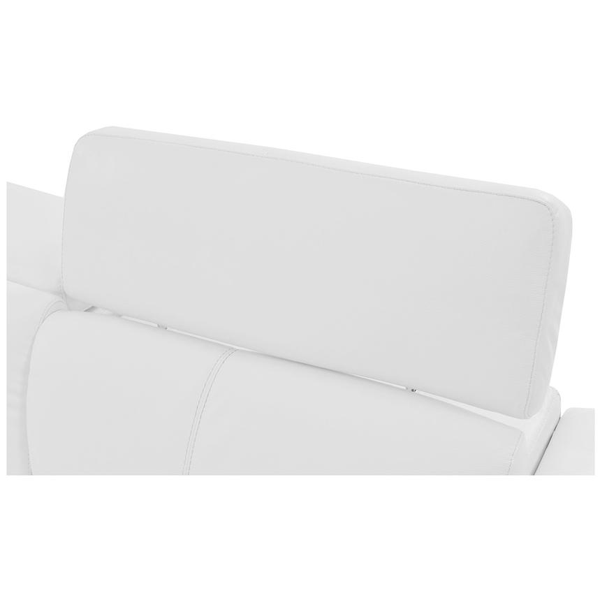 Charlie White Leather Power Reclining Sectional with 5PCS/2PWR  alternate image, 6 of 11 images.