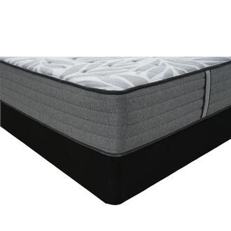 Silver Pine- Extra Firm Twin Mattress w/Regular Foundation by Sealy Posturepedic