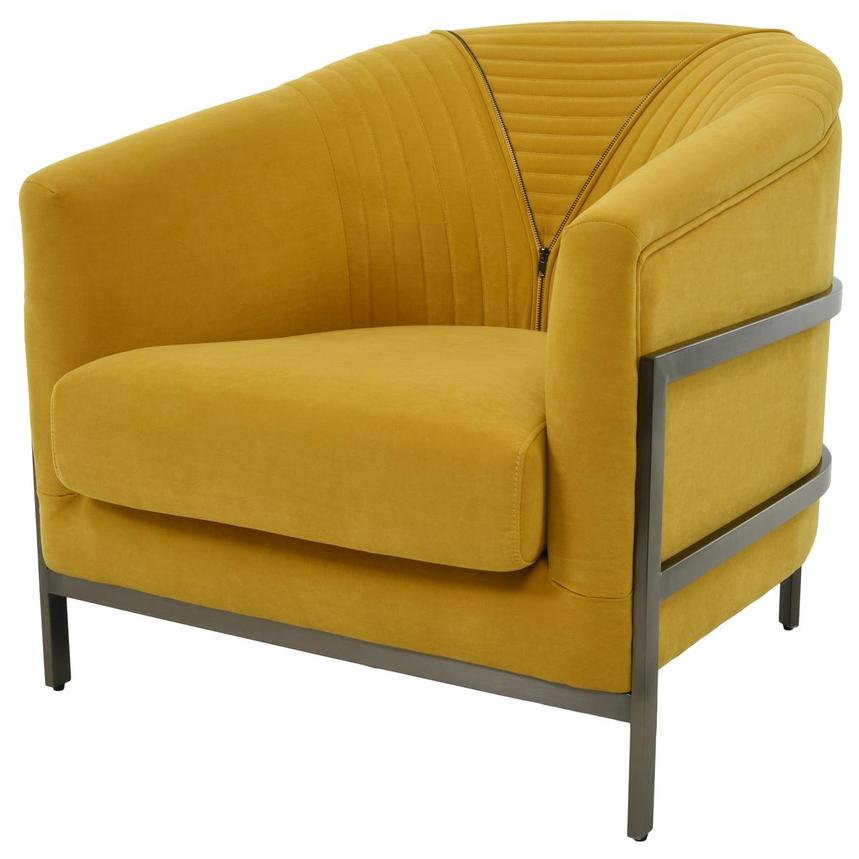 Lauren Yellow Accent Chair  main image, 1 of 11 images.