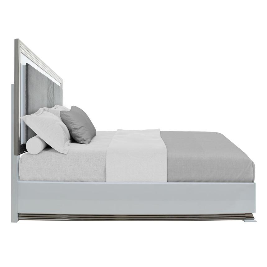 Leah White King Panel Bed  alternate image, 5 of 10 images.