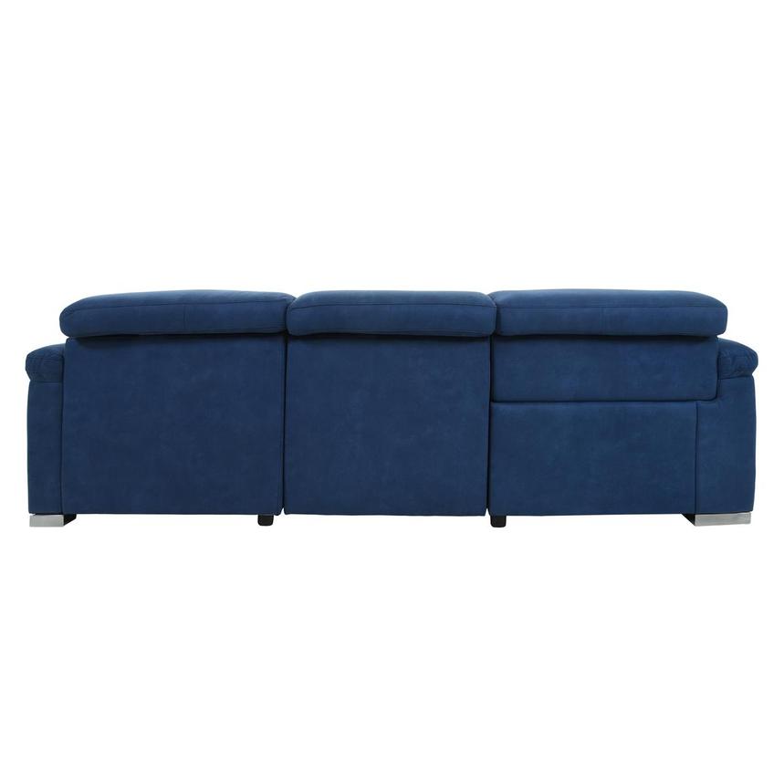 Karly Blue Corner Sofa w/Right Chaise  alternate image, 5 of 13 images.