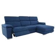 Karly Blue Corner Sofa w/Right Chaise  alternate image, 2 of 13 images.