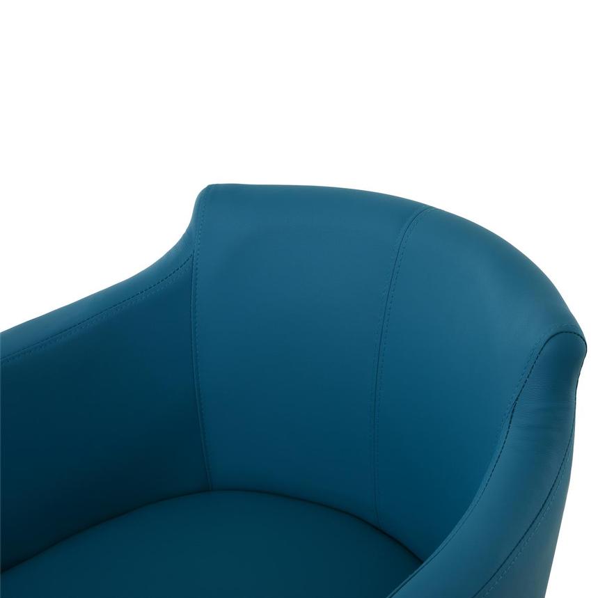 Dusty Blue Swivel Side Chair  alternate image, 5 of 9 images.
