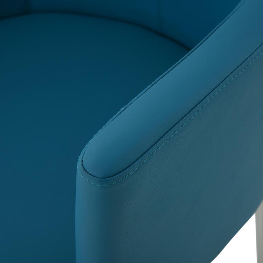 Dusty Blue Arm Chair  alternate image, 6 of 9 images.