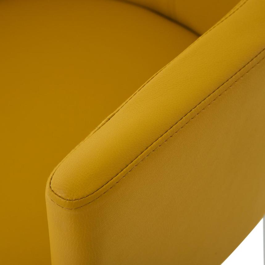 Dusty Yellow Arm Chair  alternate image, 6 of 9 images.