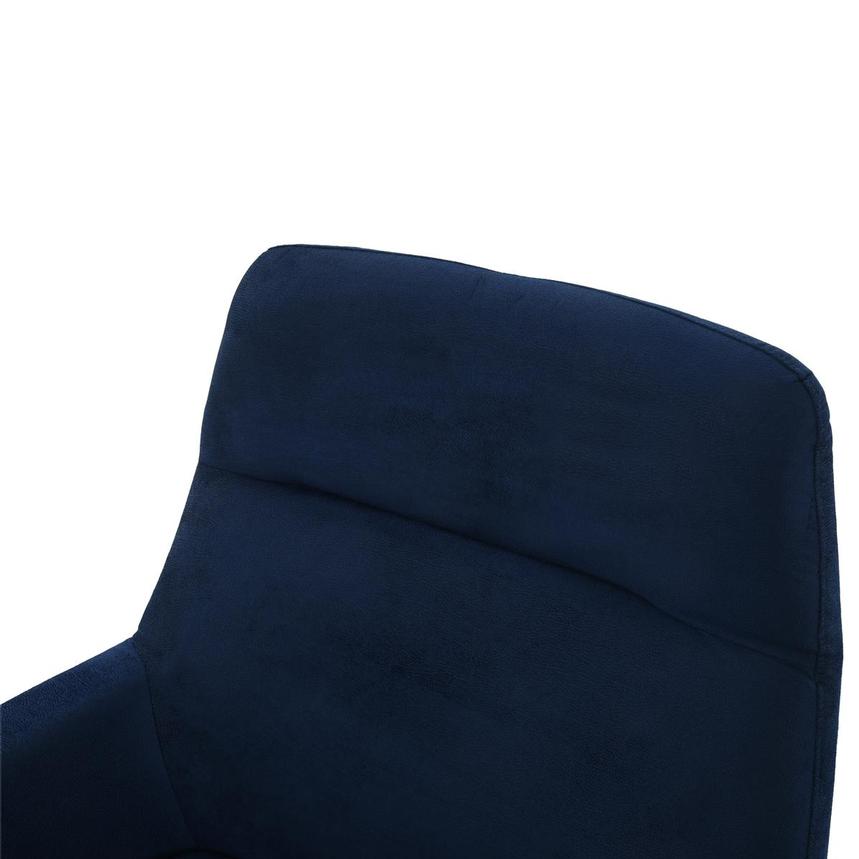 Blue accent chair online chaise