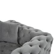 Crandon Light Gray Chair & Half  alternate image, 6 of 11 images.