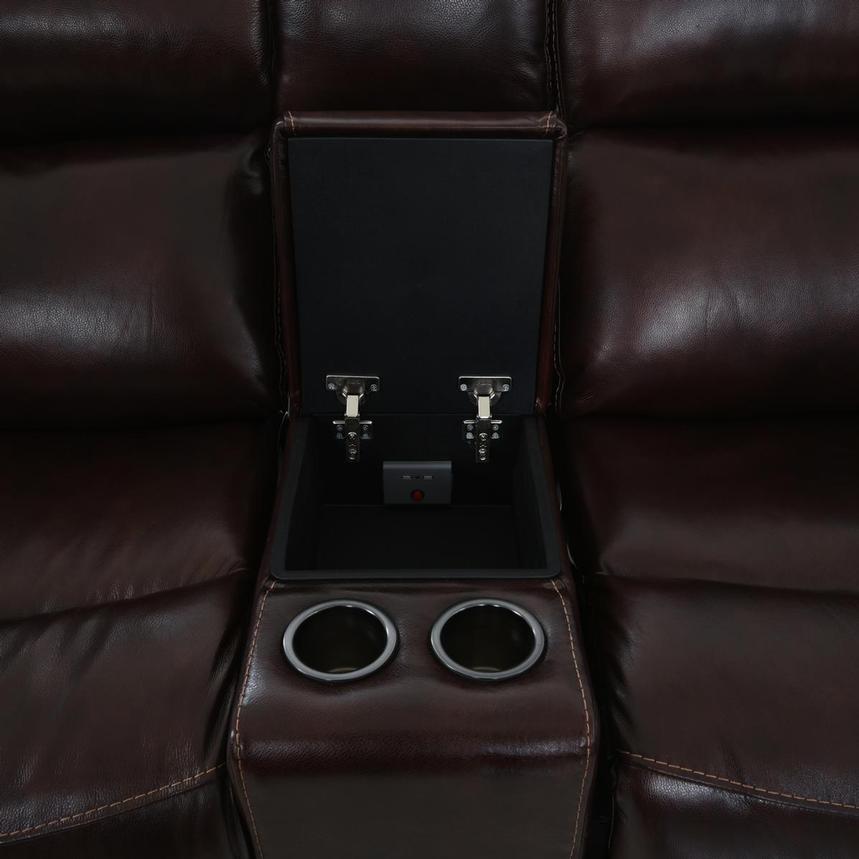 Jake Brown Home Theater Leather Seating with 5PCS/3PWR  alternate image, 10 of 15 images.