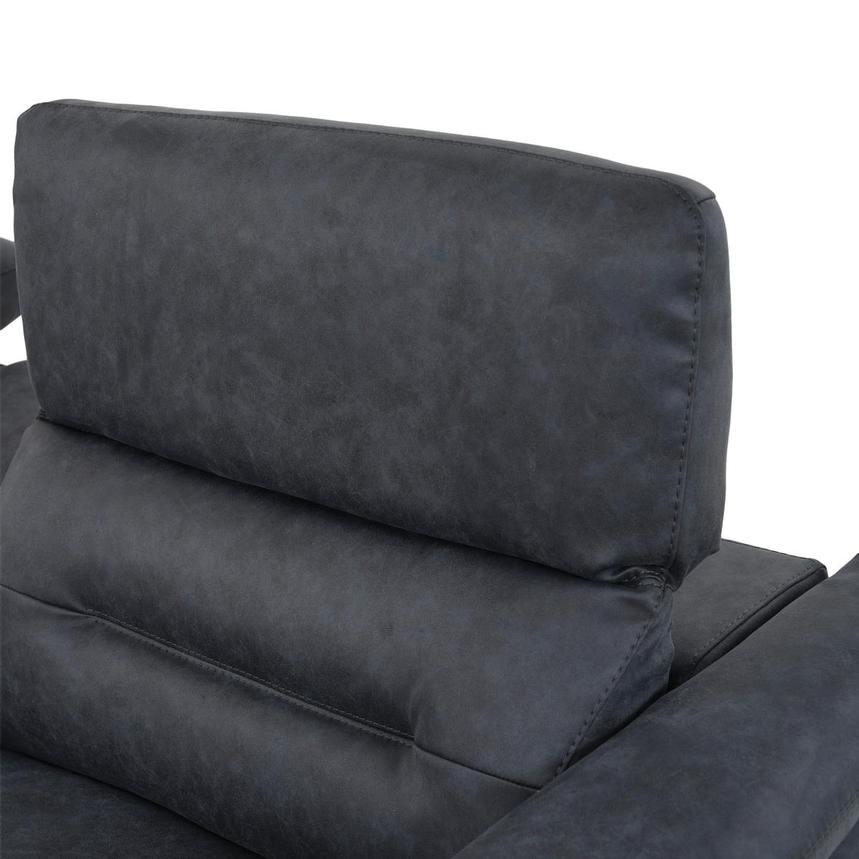 Claribel II Blue Power Reclining Sectional with 5PCS/3PWR  alternate image, 5 of 9 images.