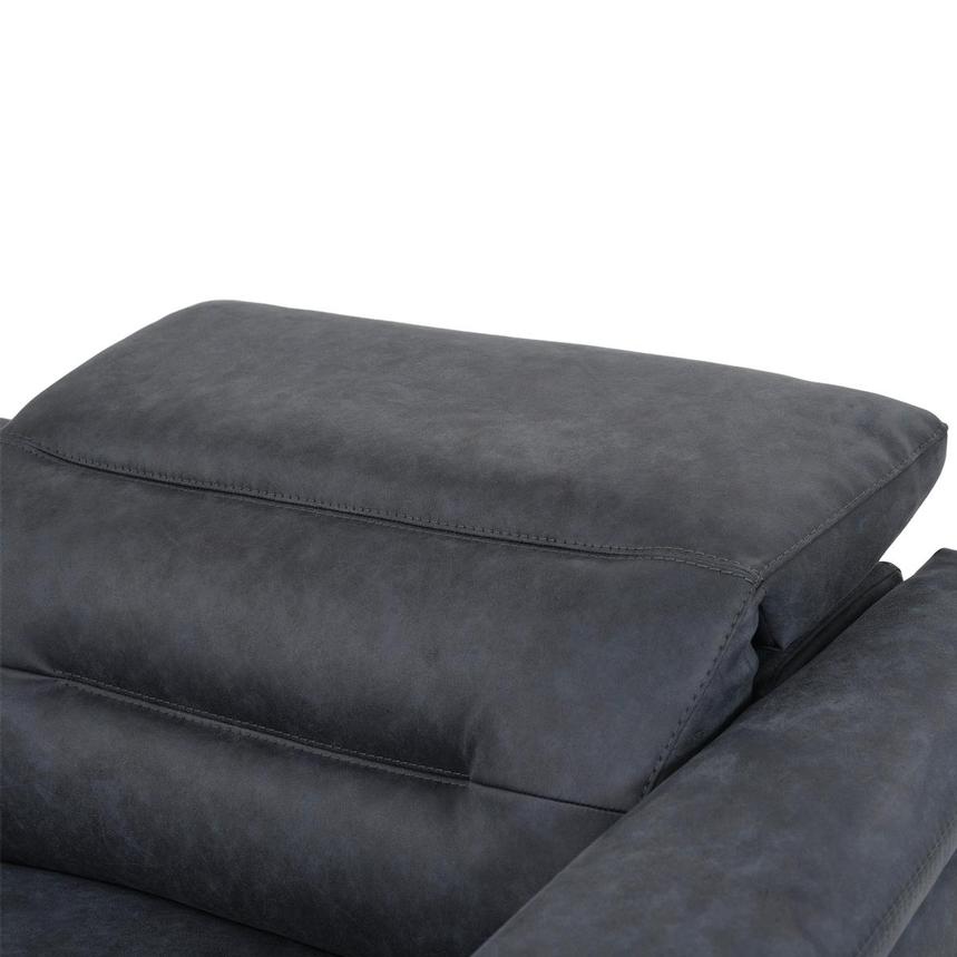 Claribel II Blue Power Reclining Sectional with 5PCS/3PWR  alternate image, 6 of 9 images.