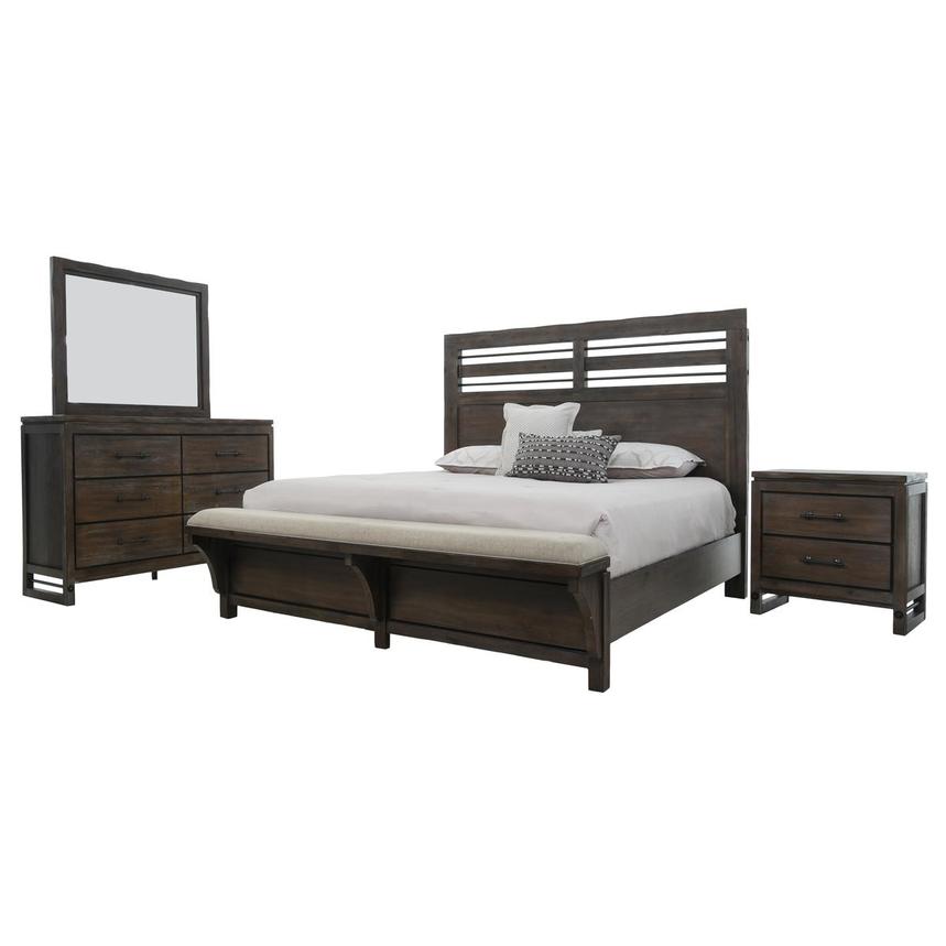 Roman 4Piece Queen Bedroom Set El Dorado Furniture