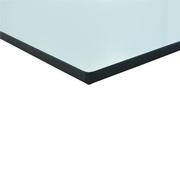 42" Square Glass Top  alternate image, 2 of 2 images.