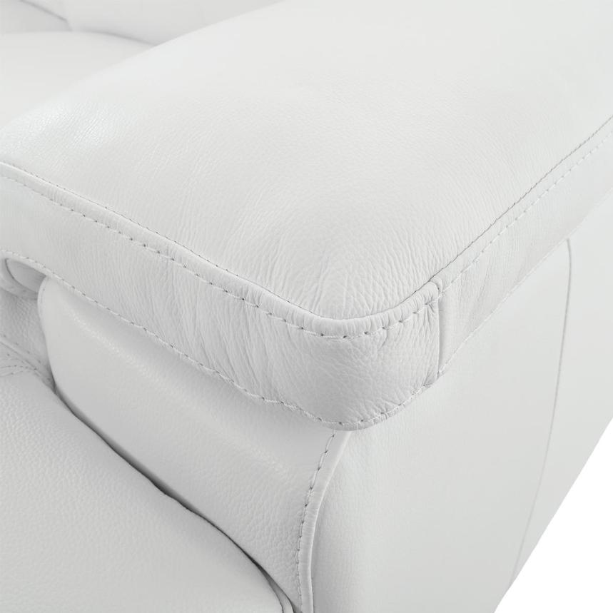 Charlie White Corner Sofa w/Right Chaise  alternate image, 8 of 11 images.