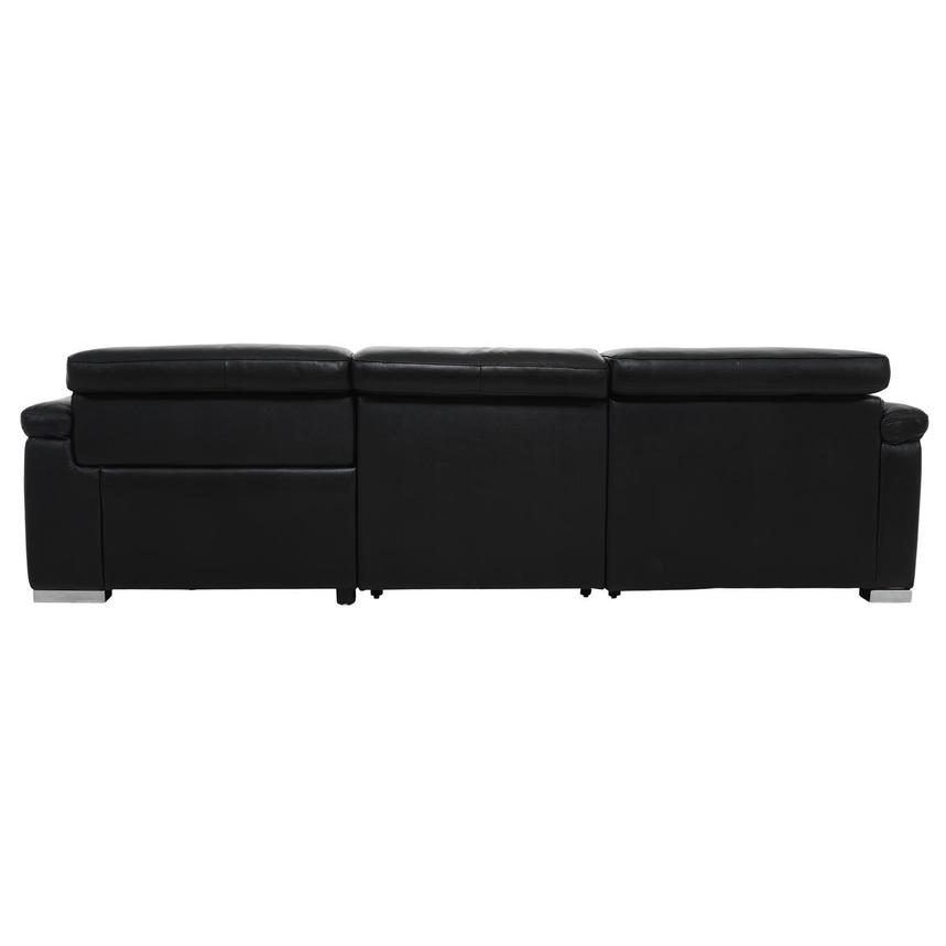 Charlie Black Corner Sofa w/Right Chaise alternate image, 6 of 13 images.