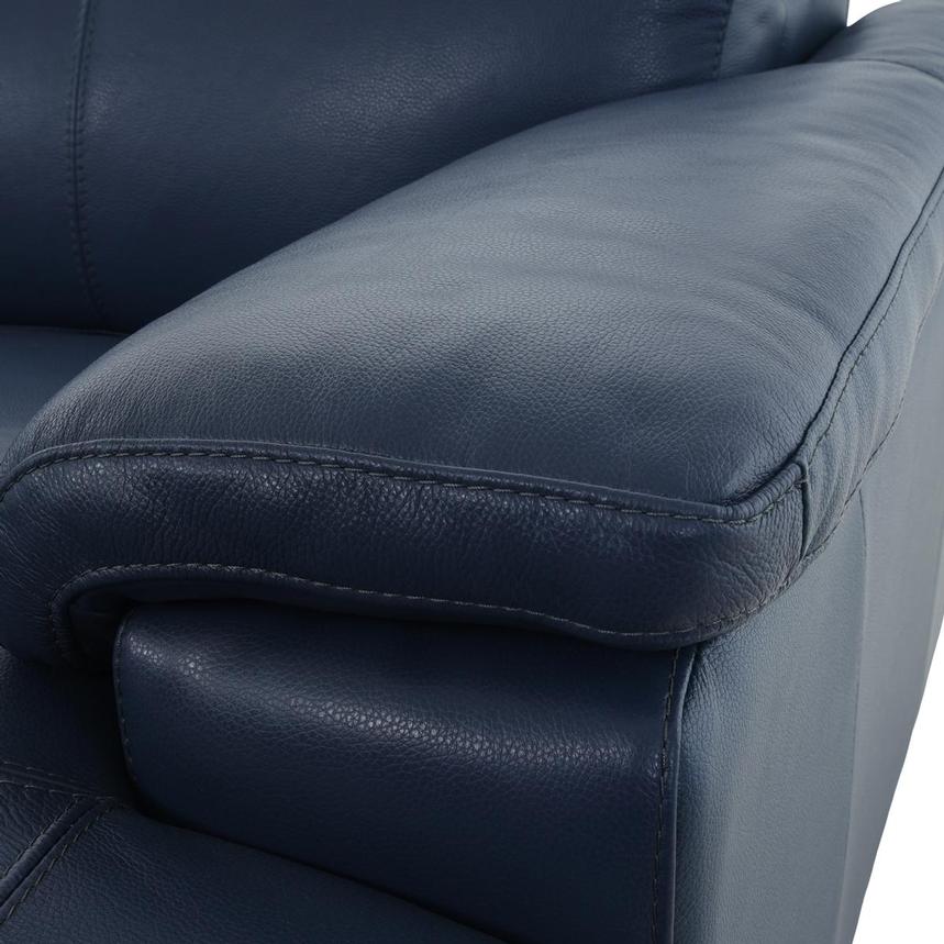 Charlie Blue Corner Sofa w/Right Chaise alternate image, 11 of 15 images.