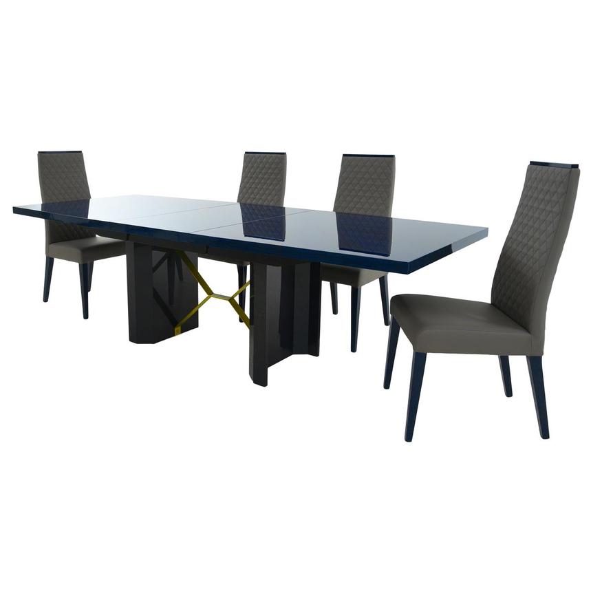 Sapphire 78" 5-Piece Dining Set  alternate image, 2 of 20 images.