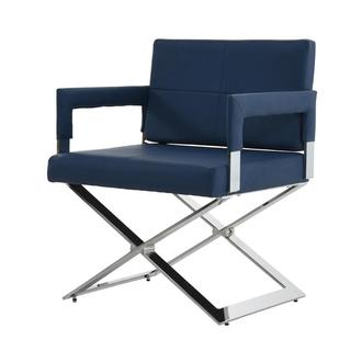 Dakota Blue Accent Chair