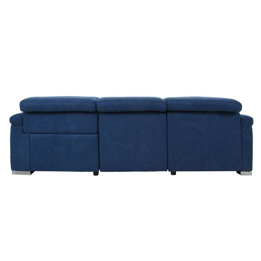 Karly Blue Corner Sofa w/Left Chaise  alternate image, 5 of 11 images.