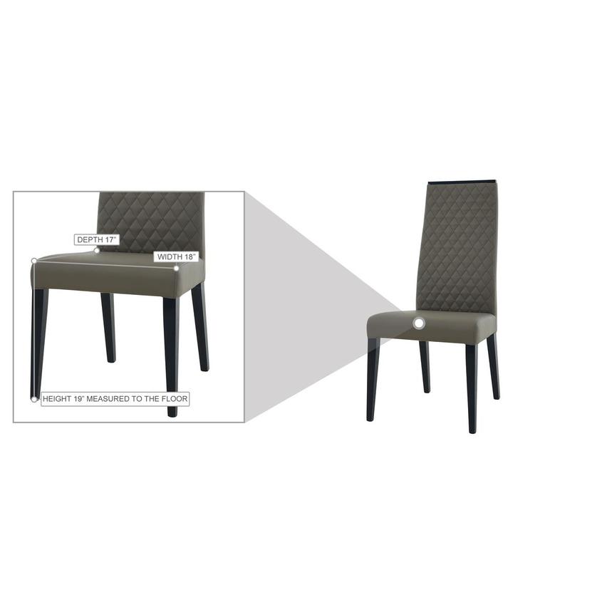 Sapphire 78" 5-Piece Dining Set alternate image, 21 of 21 images.