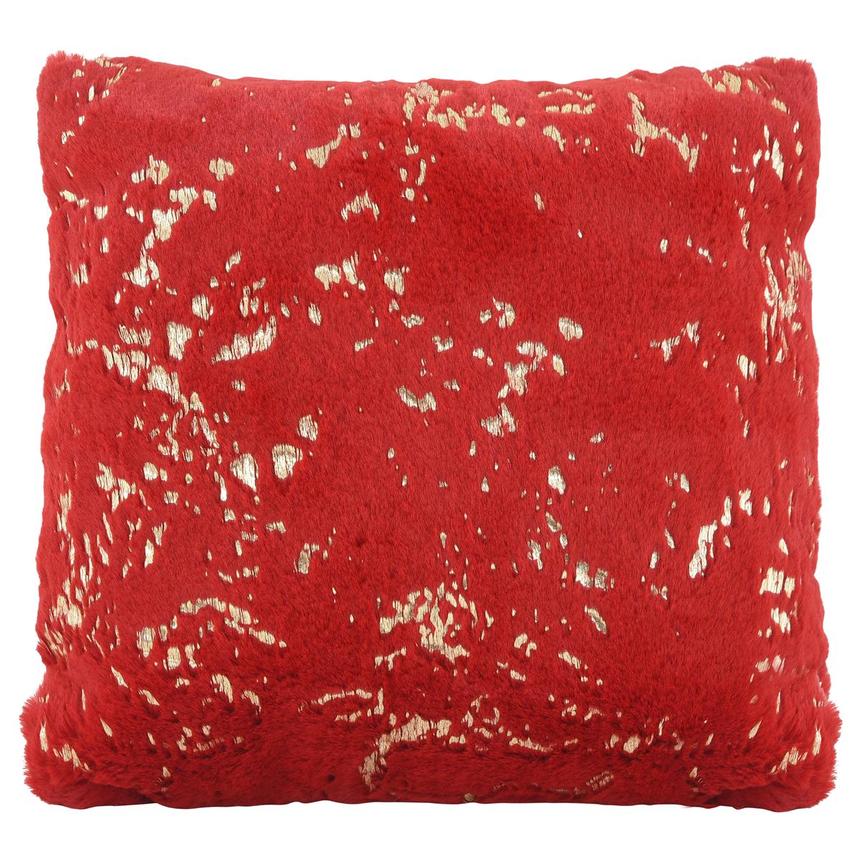 Beau Red Accent Pillow  main image, 1 of 3 images.