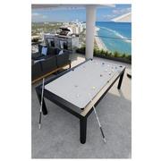 Jollity Black Outdoor Billiard/Pool Table By Panama Jack  alternate image, 2 of 15 images.