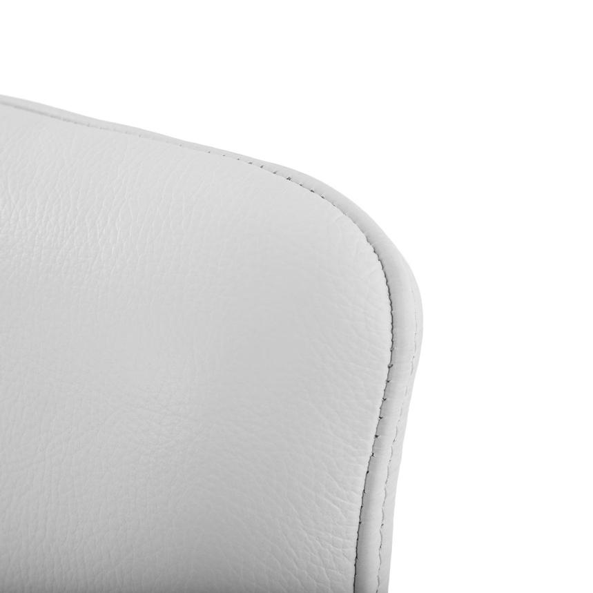 Lucky White Leather Side Chair  alternate image, 6 of 9 images.