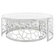 Lacey Silver Nesting Tables Set of 2  alternate image, 2 of 9 images.