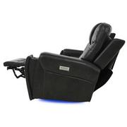 Bruce Power Reclining Leather Sofa  alternate image, 5 of 10 images.