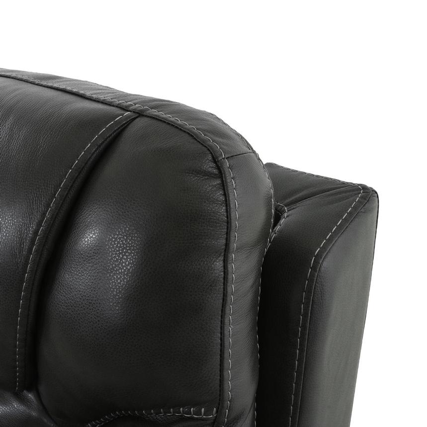 Bruce Power Reclining Leather Sofa w/Console  alternate image, 8 of 12 images.