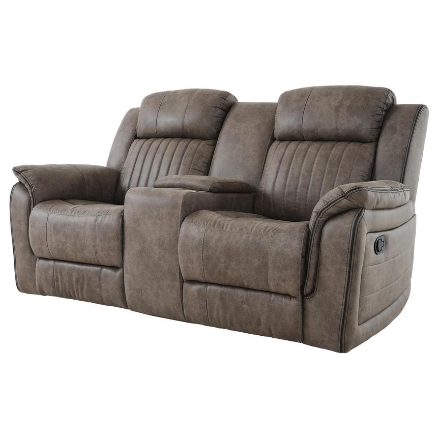 Dart Recliner Sofa w/Console  alternate image, 3 of 15 images.
