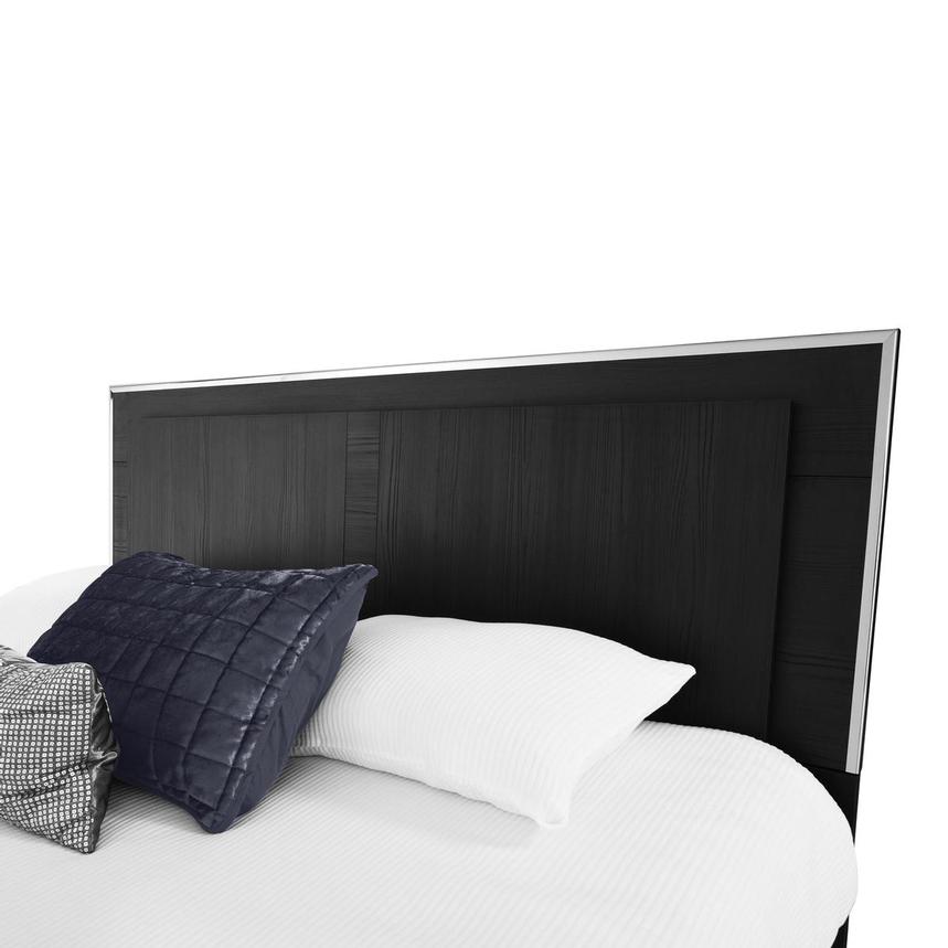 Verona Black King Panel Bed alternate image, 6 of 8 images.