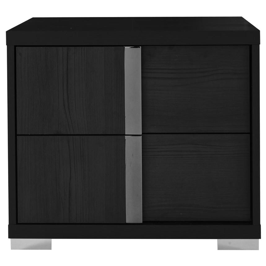 Verona Black Left Nightstand main image, 1 of 11 images.