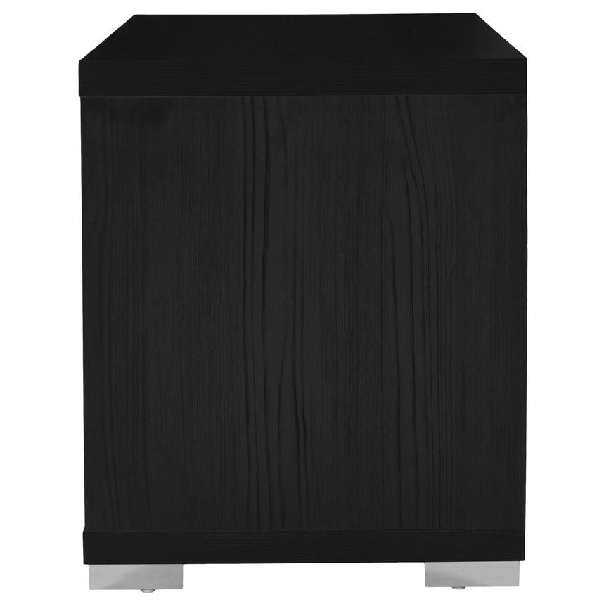 Verona Black Left Nightstand alternate image, 6 of 11 images.
