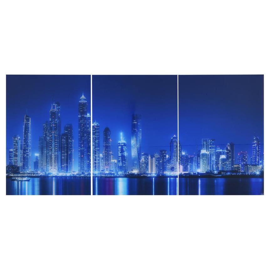 Dubai Escape Set of 3 Acrylic Wall Art  main image, 1 of 3 images.