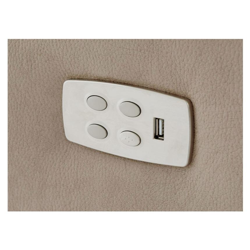 Dan Cream Power Reclining Sectional with 5PCS/3PWR alternate image, 5 of 5 images.