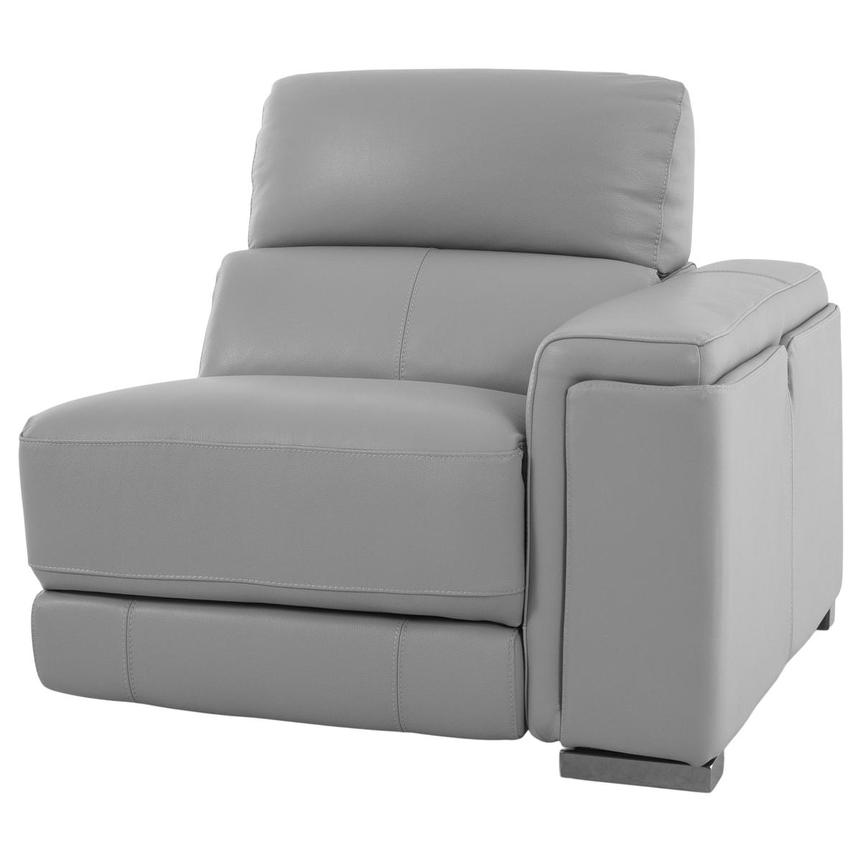 Charlette Silver Right Power Recliner  alternate image, 2 of 5 images.