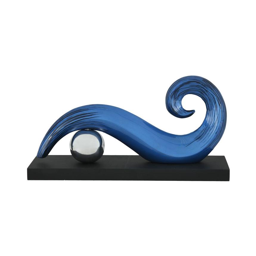 Snail Il Blue Sculpture  main image, 1 of 7 images.