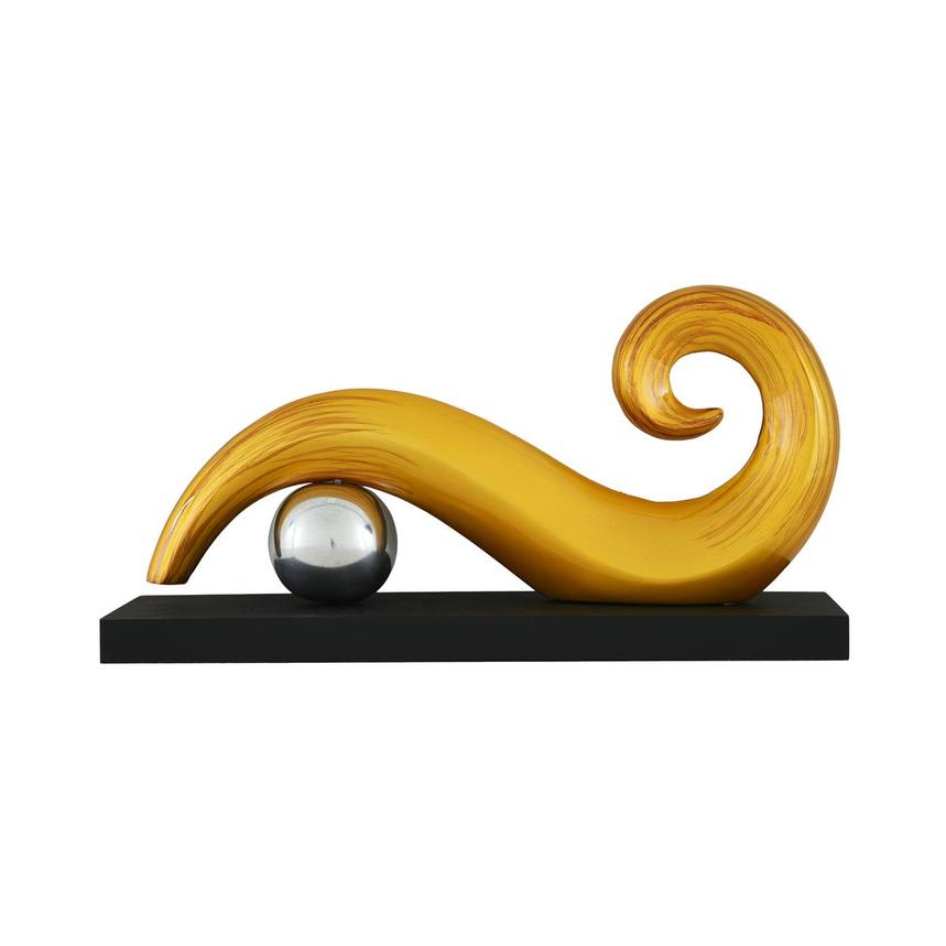 Snail Il Yellow Sculpture main image, 1 of 10 images.