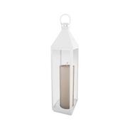 Claudine White X-Large Lantern  main image, 1 of 3 images.