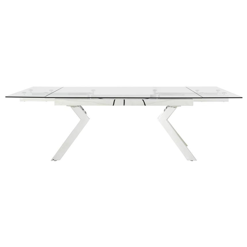 Landon Silver Extendable Dining Table  alternate image, 4 of 10 images.