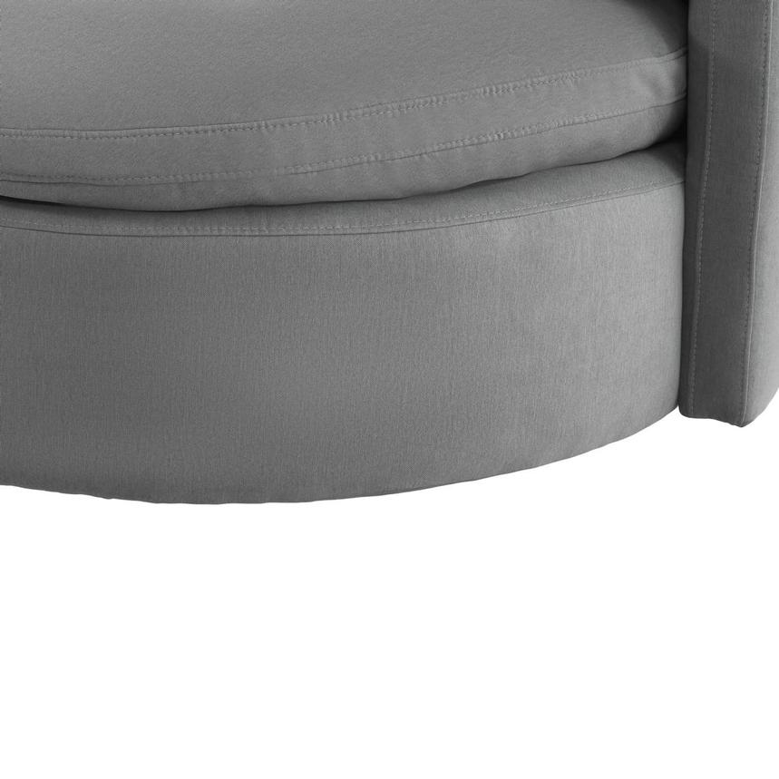 Piper Gray Accent Chair  alternate image, 8 of 9 images.
