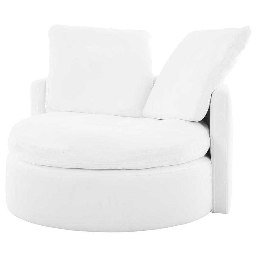 Piper White Accent Chair  alternate image, 3 of 11 images.