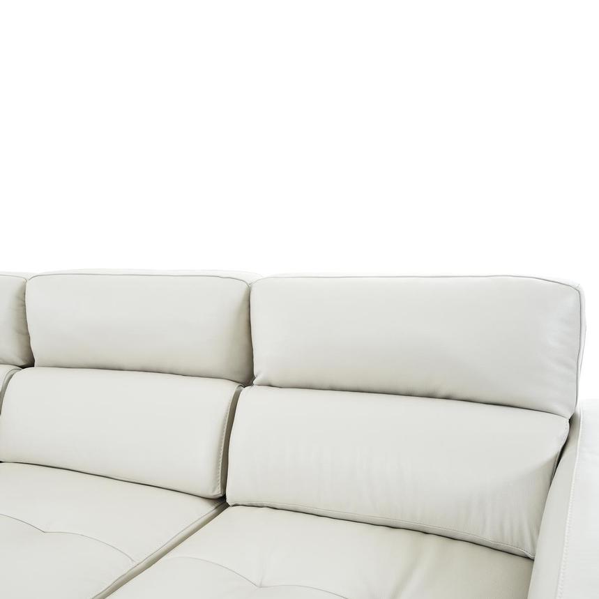 Beckham Leather Corner Sofa with 6PCS/3PWR  alternate image, 10 of 16 images.