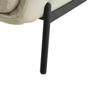 Sabrina Cream Accent Chair  alternate image, 9 of 12 images.