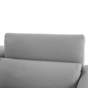 Bay Harbor Silver Leather Sleeper w/Right Chaise  alternate image, 5 of 13 images.