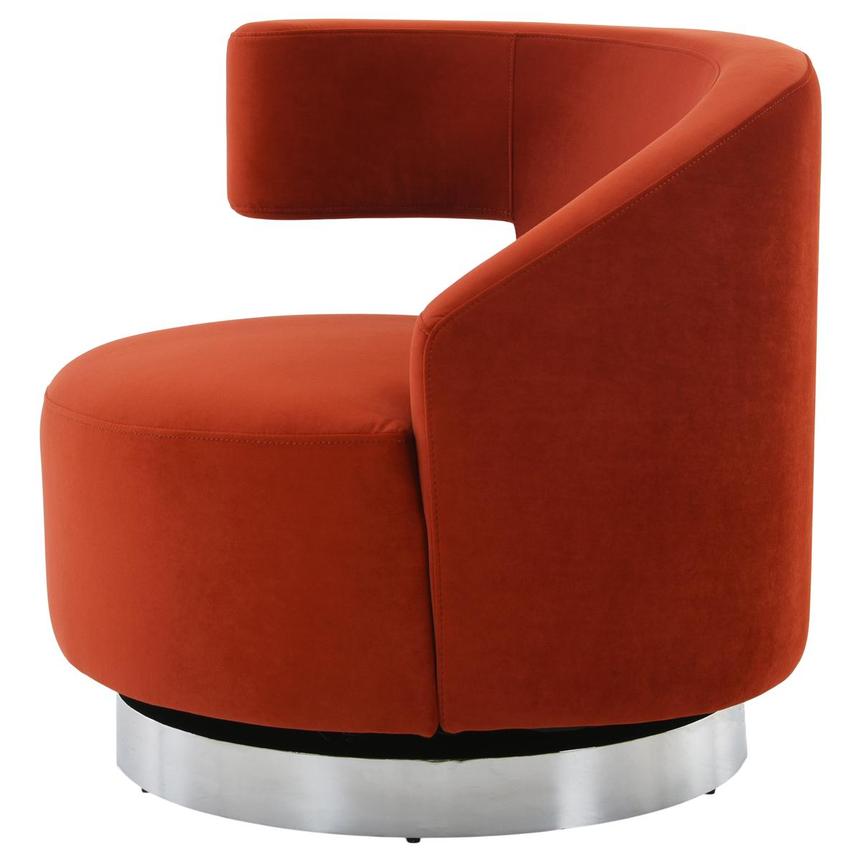 Okru II Orange Accent Chair  alternate image, 2 of 8 images.