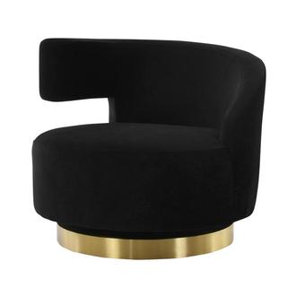 Small black best sale accent chair