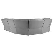 Ivone Leather Power Reclining Sectional with 4PCS/2PWR  alternate image, 4 of 13 images.