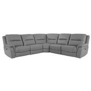 Ivone Leather Power Reclining Sectional with 5PCS/2PWR  main image, 1 of 13 images.