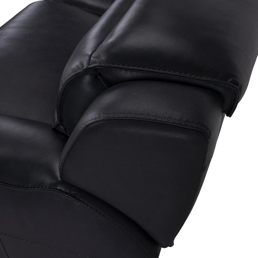 Cosmo II Blueberry Leather Power Reclining Sectional with 5PCS/2PWR alternate image, 6 of 10 images.